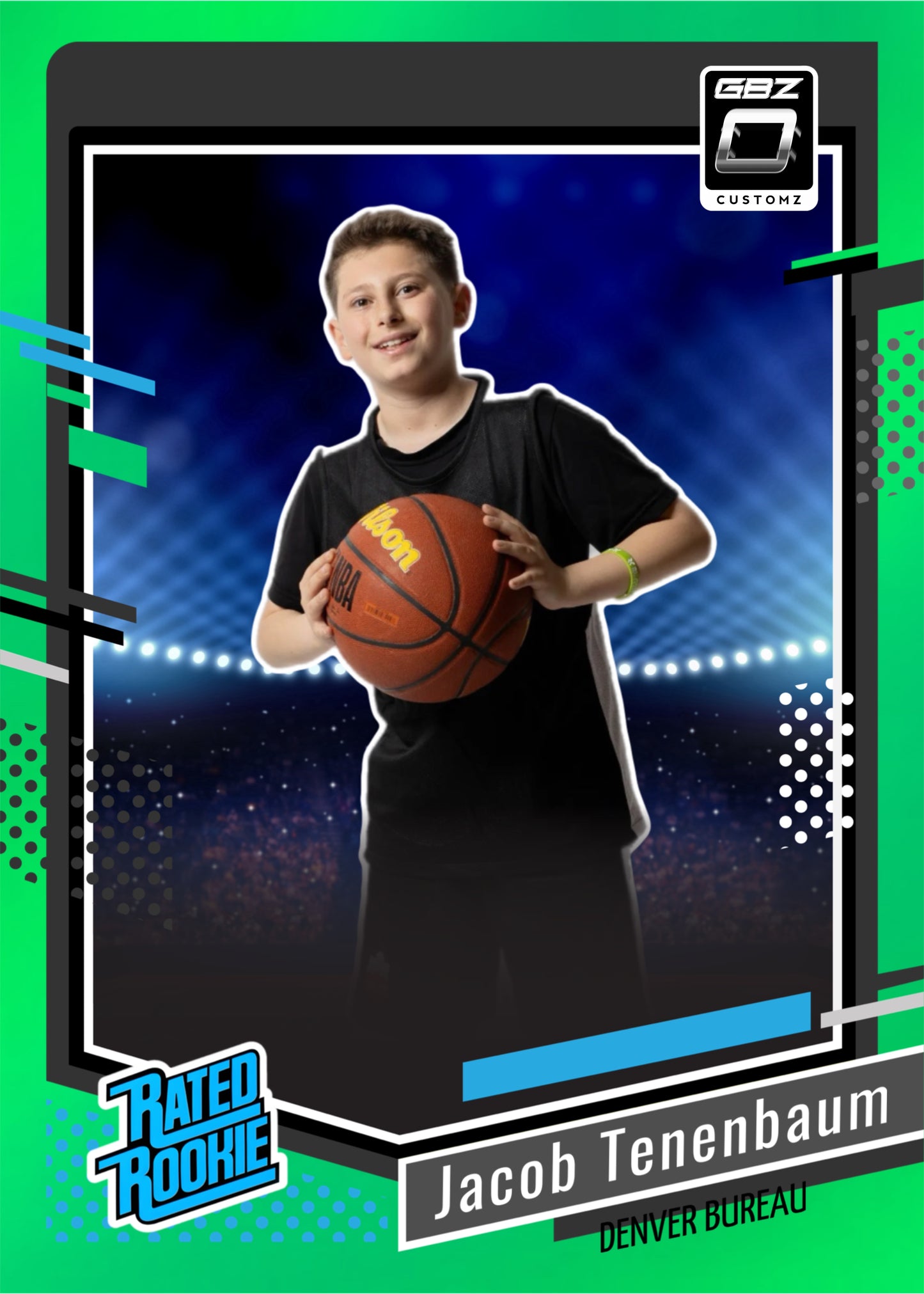 Custom Sports Trading Card