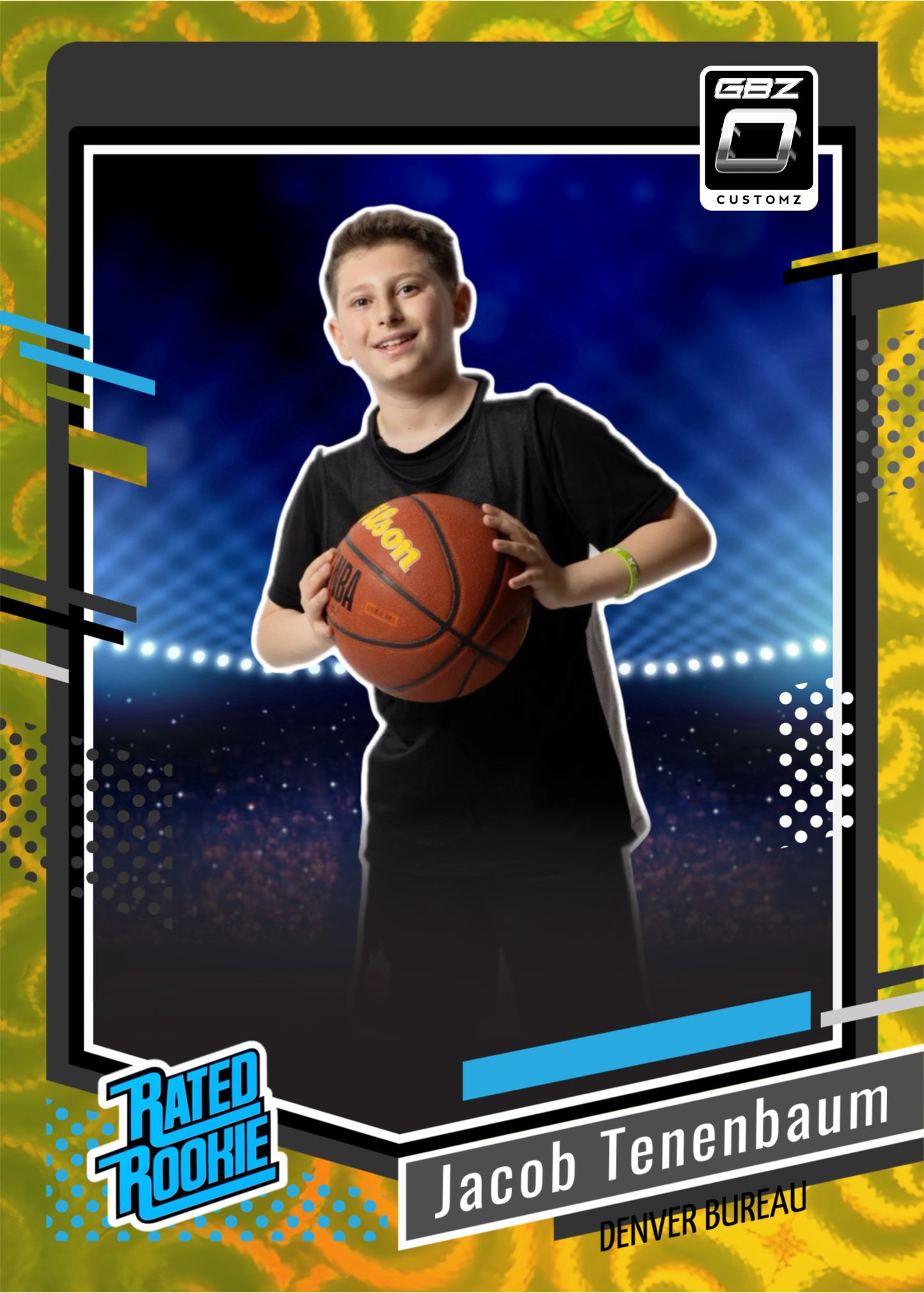 Custom Sports Trading Card