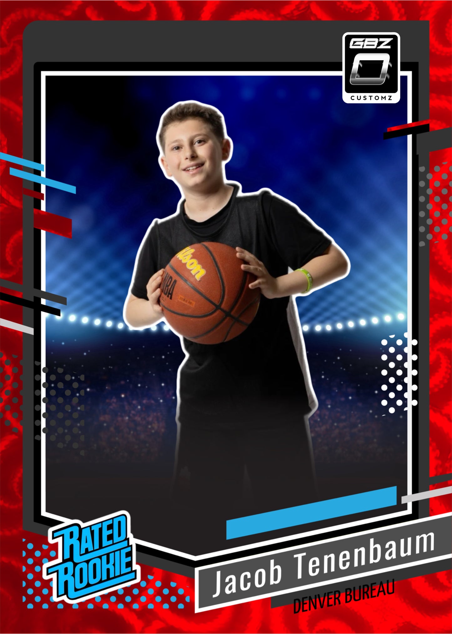 Custom Sports Trading Card