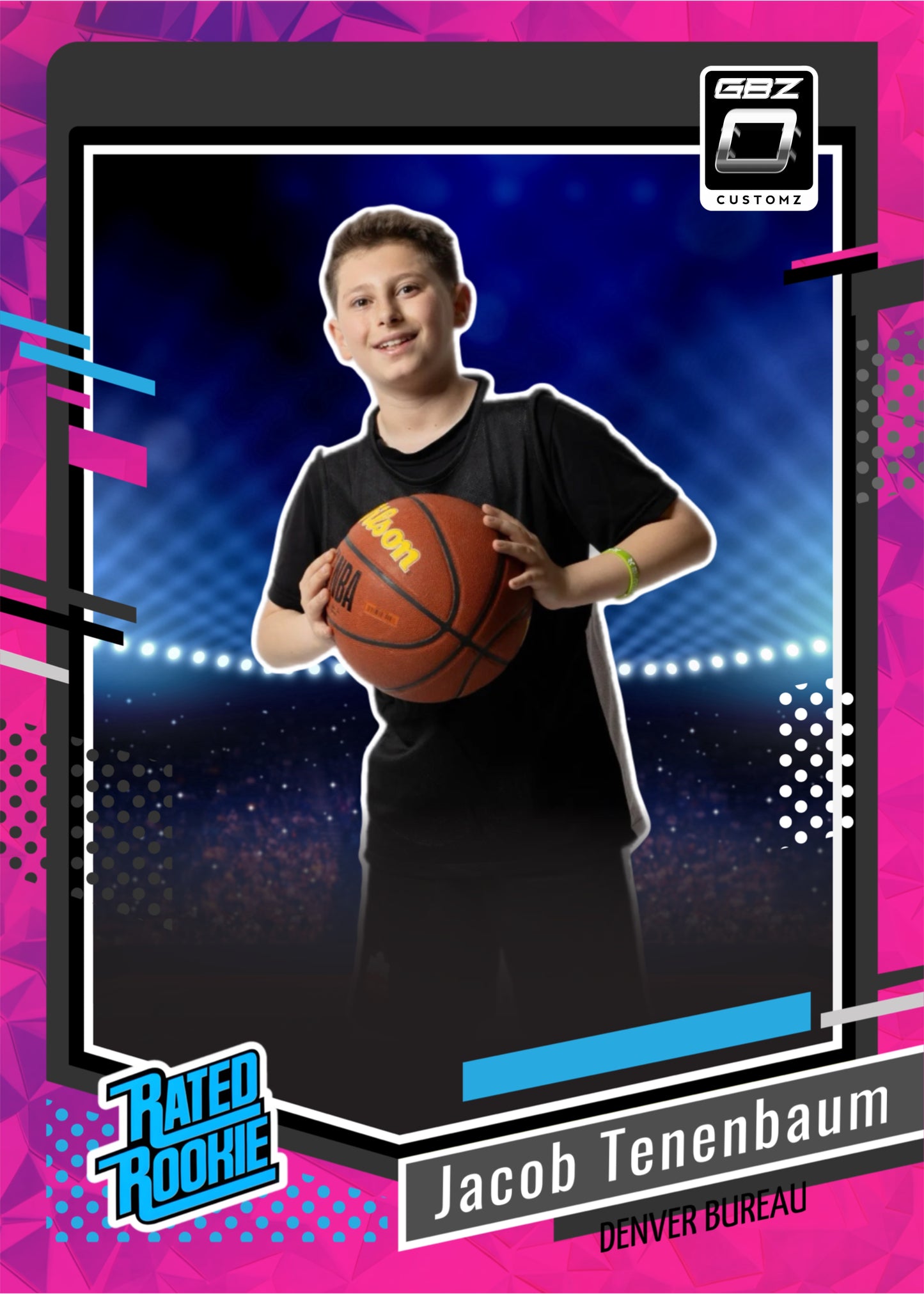 Custom Sports Trading Card