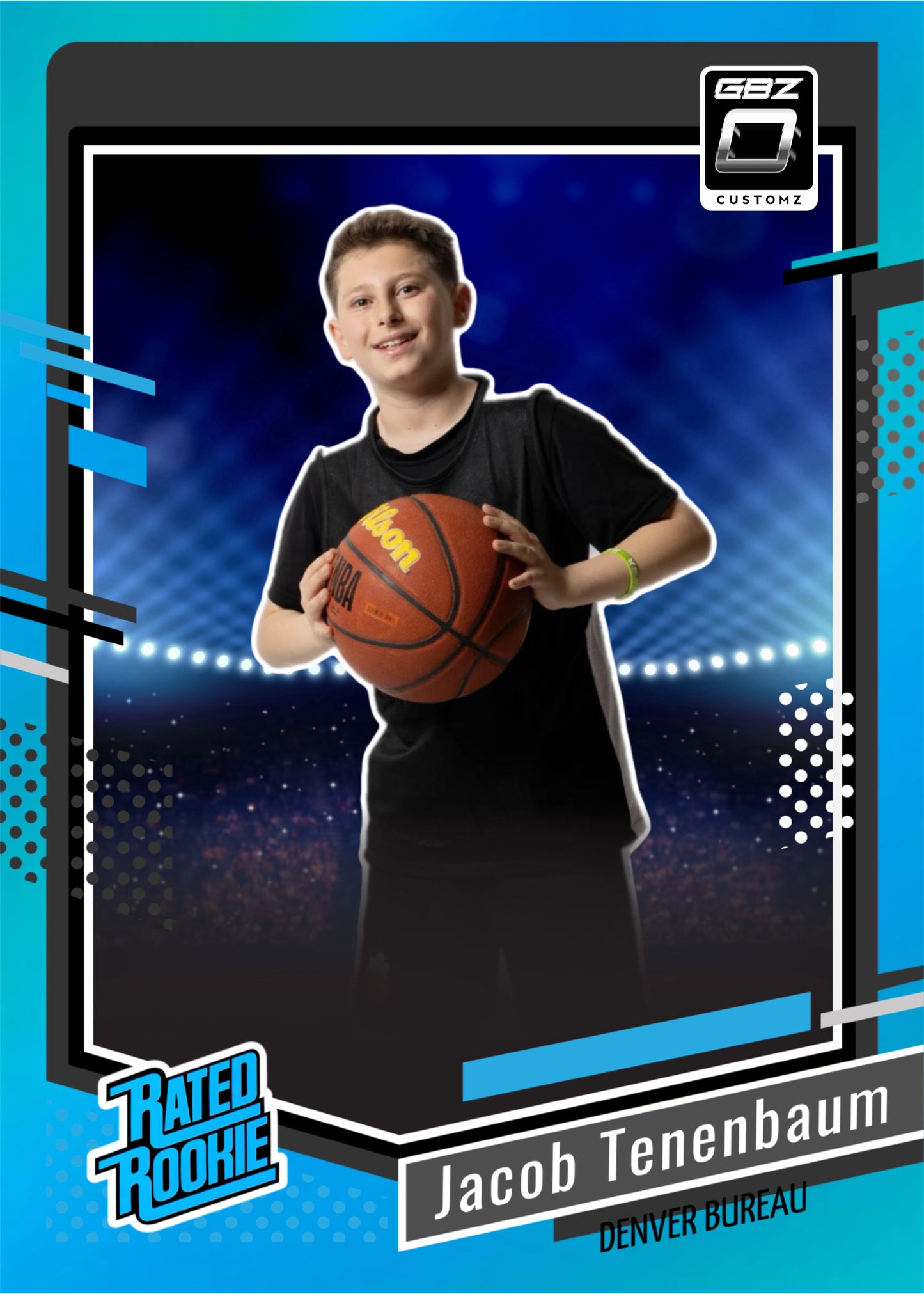 Custom Sports Trading Card