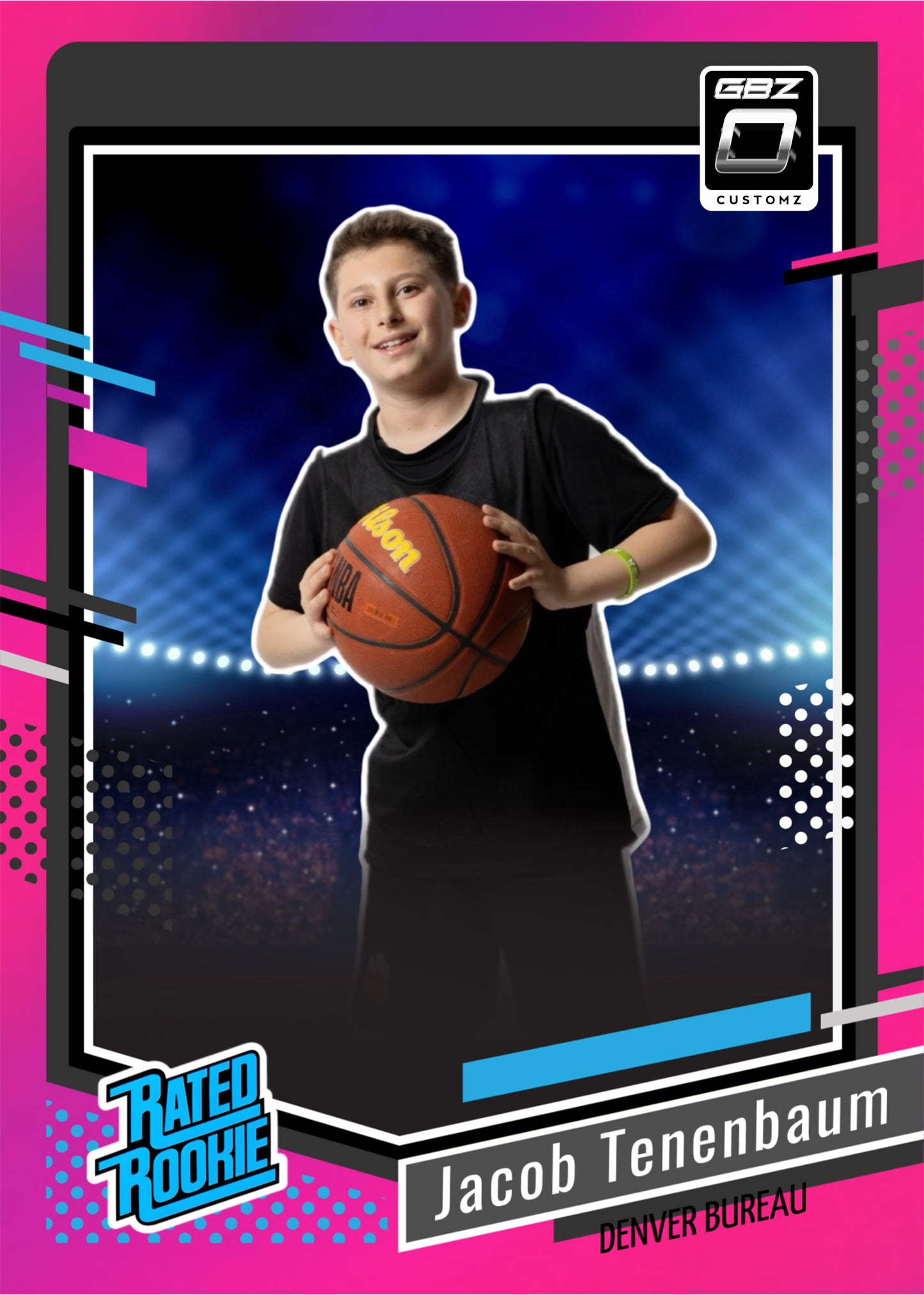 Custom Sports Trading Card