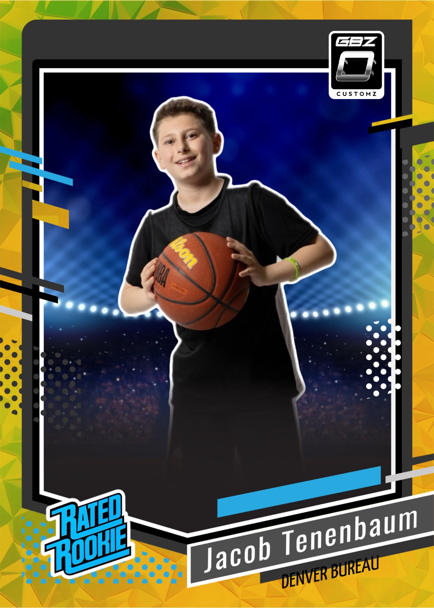 Custom Sports Trading Card