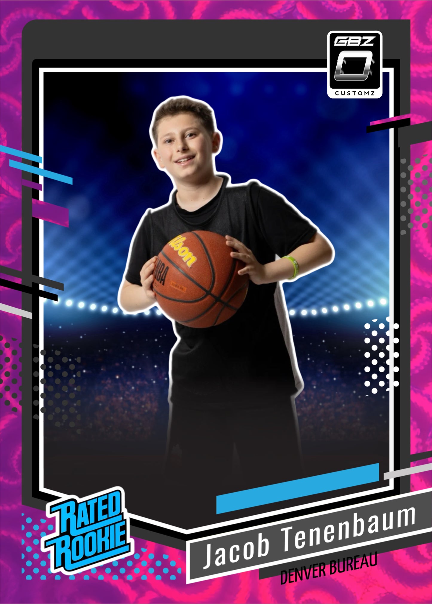 Custom Sports Trading Card