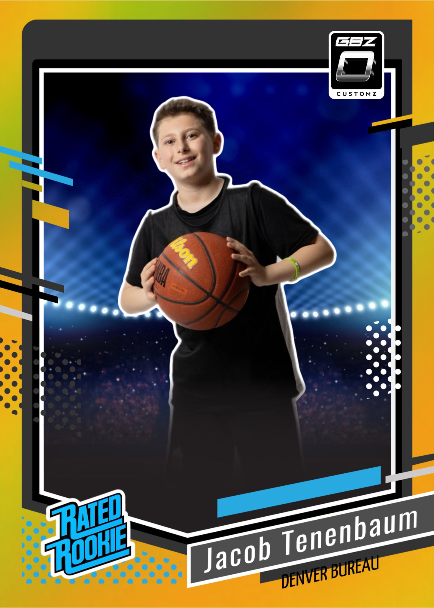 Custom Sports Trading Card