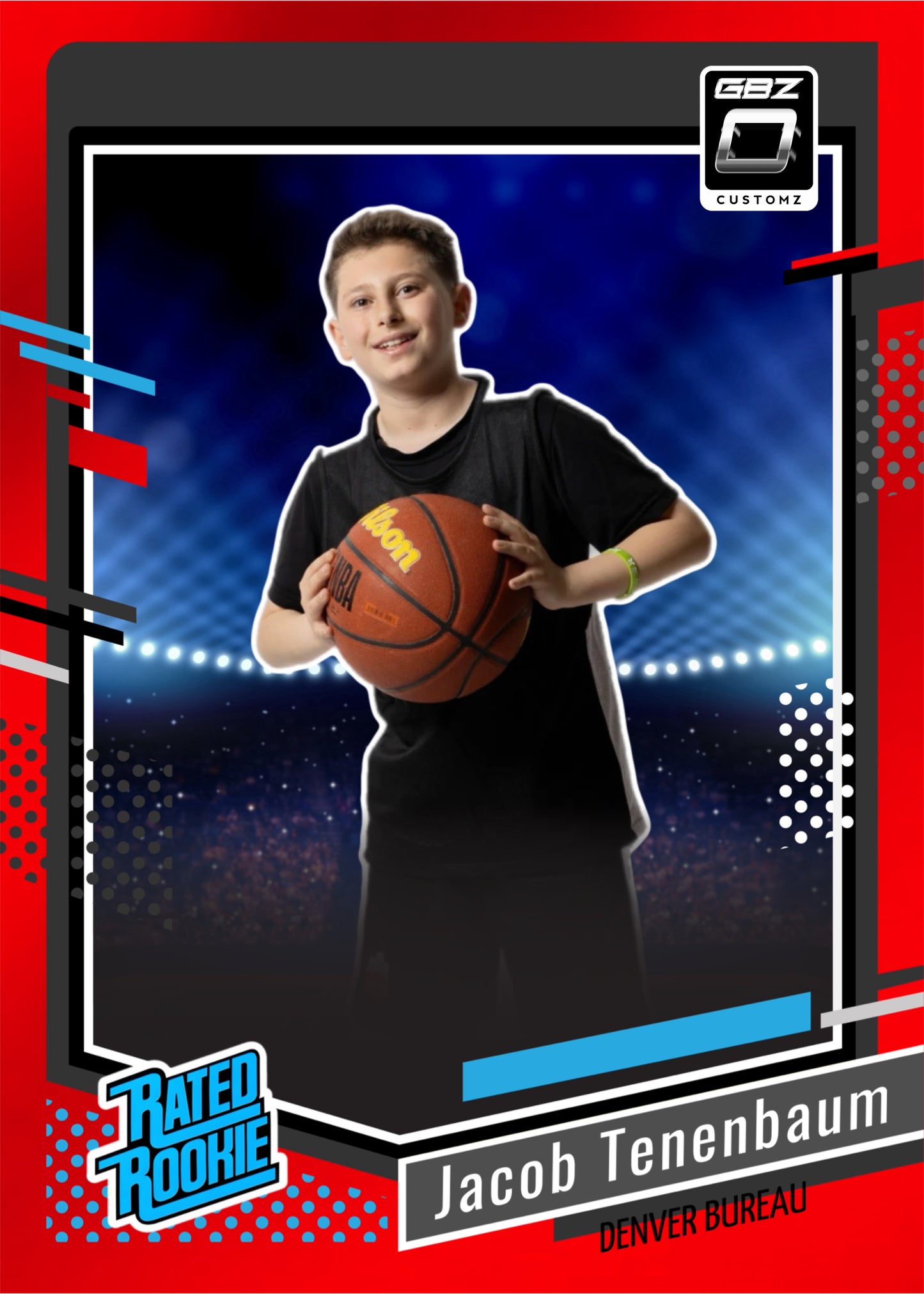 Custom Sports Trading Card