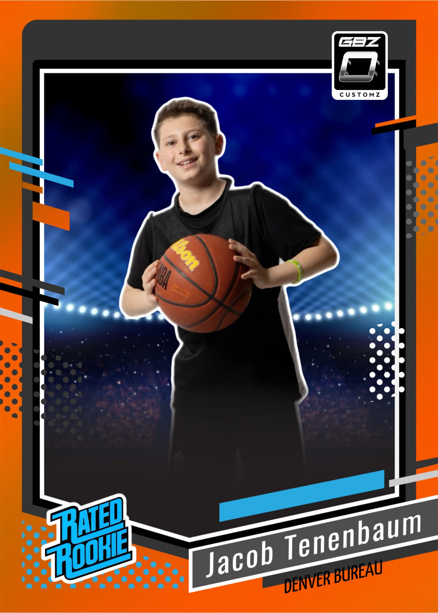 Custom Sports Trading Card