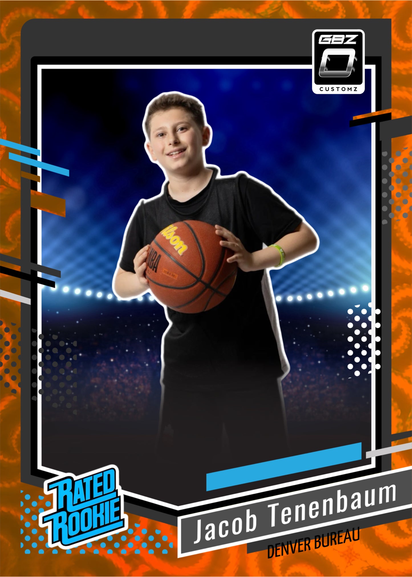 Custom Sports Trading Card